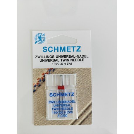 Double aiguille Schmetz universelle 3,0/90