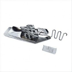 Guide pour pose de biais étroit et pied d’attache transparent (8mm)