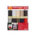 Fil à coudre 10 bobines Gutermann