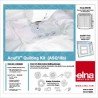Kit de quilting avec cerceau carré-ASQ18b - 184 x 184 mm