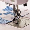 Pied transparent de quilting avec guides (OV) 9mm