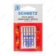 Blister 5 aiguilles SCHMETZ BLX5 705H-E NM90 Embroidery Aiguilles à broder