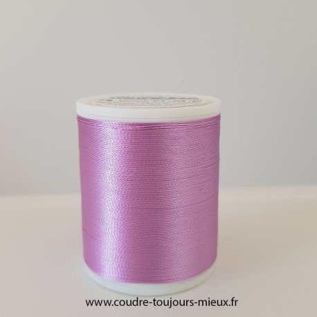 Fil à broder Madeira Rayon Uni 1000 m Lavande Givrée 1031